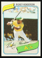 Rickey Henderson 1980 Topps #482 RC at PristineAuction.com