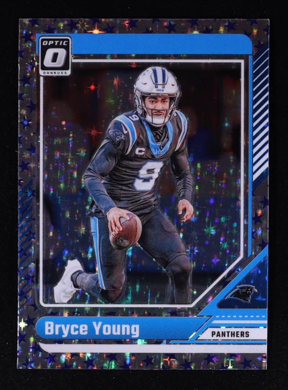 Bryce Young 2024 Donruss Optic Stars #26 at PristineAuction.com Bryce Young 2024 Donruss Optic Stars #26 at PristineAuction.com