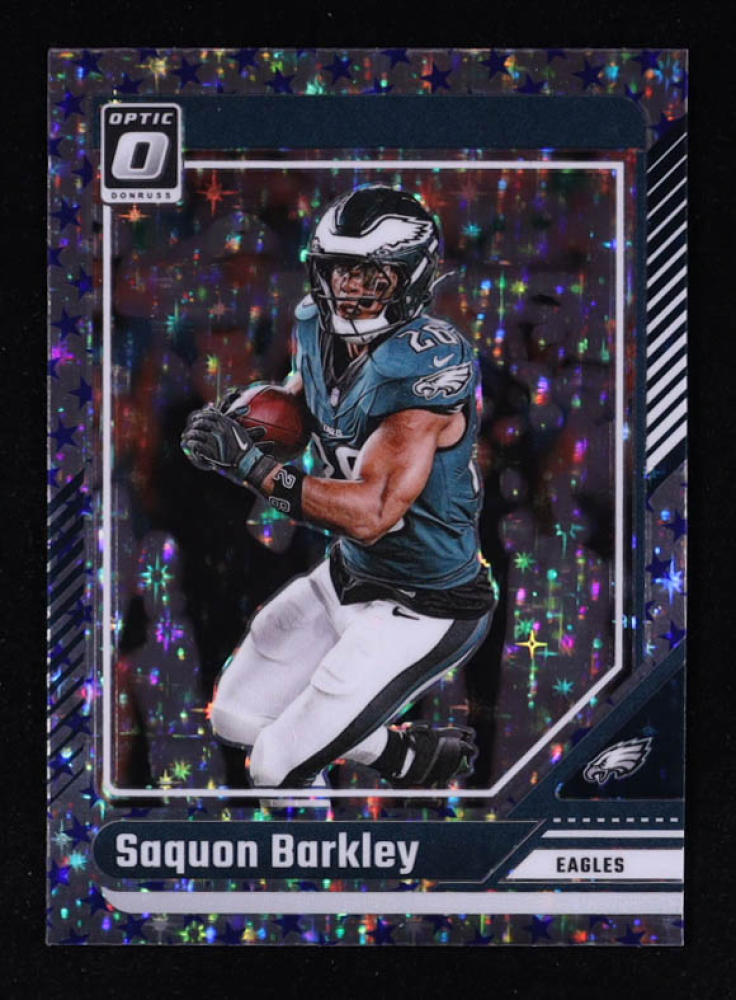 Saquon Barkley 2024 Donruss Optic Stars #159