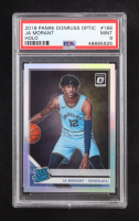 Ja Morant 2019-20 Donruss Optic Holo #168 RR RC (PSA 9) at PristineAuction.com