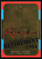 Michael Jordan 1999 Fleer Retirement 23KT Gold #2678/9923 at PristineAuction.com