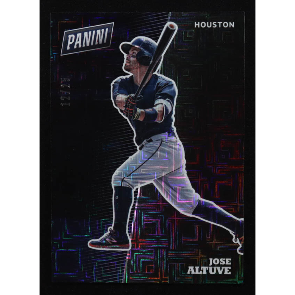 Jose Altuve 2017 Panini National Convention Escher Squares #BB10 #12/25 at PristineAuction.com