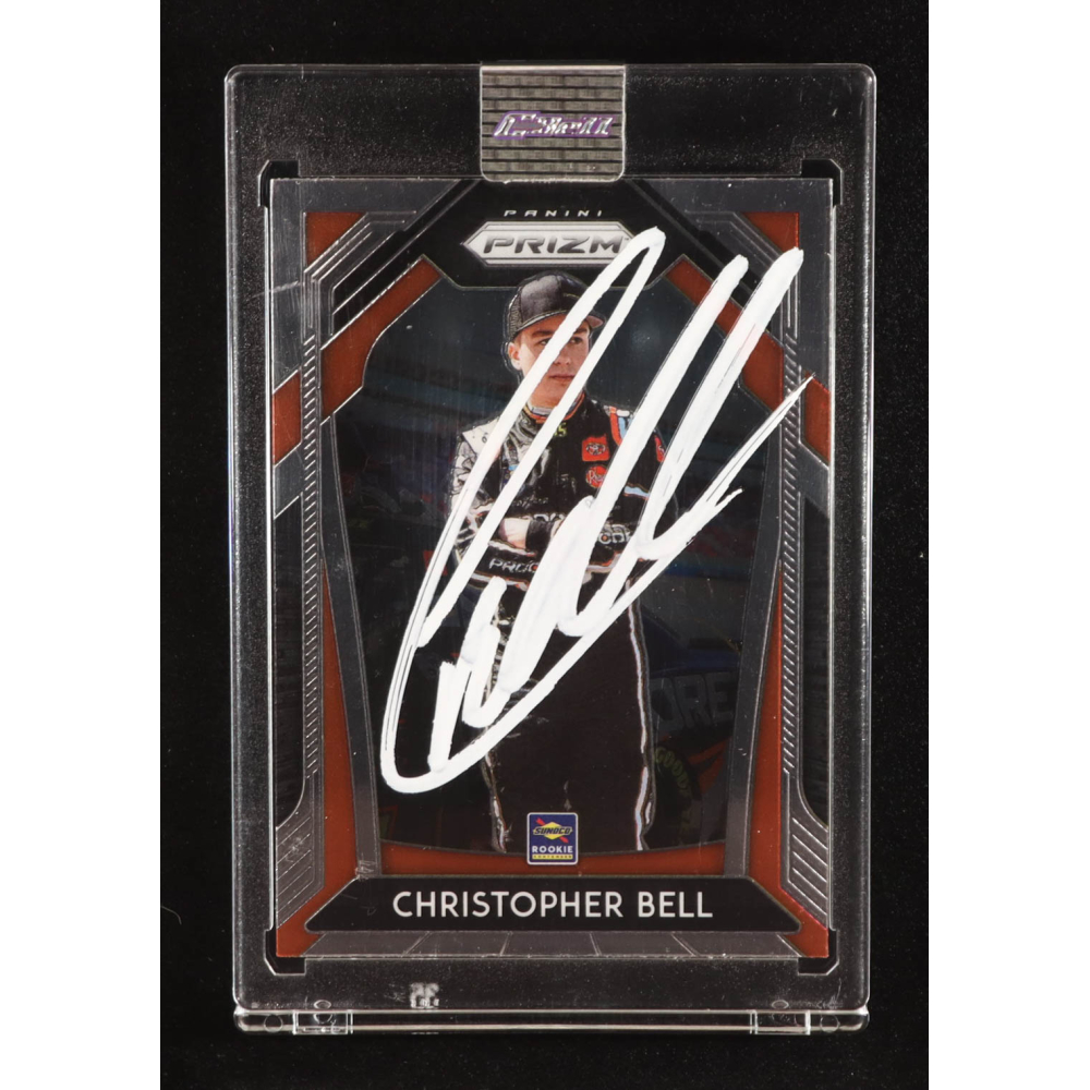 Christopher Bell Signed 2020 Panini Prizm #22 (PA) at PristineAuction.com