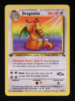 Dragonite Pokemon 1999 Fossil #19 at PristineAuction.com