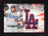 Clayton Kershaw 2017 Topps Independence Day Team Logo Patch #IDTLCK at PristineAuction.com