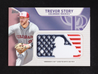 Trevor Story 2017 Topps Independence Day MLB Logo Patch #IDMLTS at PristineAuction.com