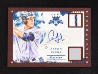 Aaron Judge 2016 Diamond Kings DK Materials Signatures Bronze #DKSAJ RC #10/99 at PristineAuction.com