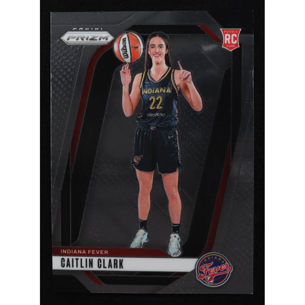Caitlin Clark 2024 Panini Prizm WNBA #145 RC at PristineAuction.com Caitlin Clark 2024 Panini Prizm WNBA #145 RC at PristineAuction.com