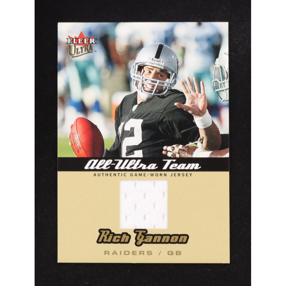Rich Gannon 2005 Ultra All-Ultra Team Jerseys Gold #RG1 at PristineAuction.com