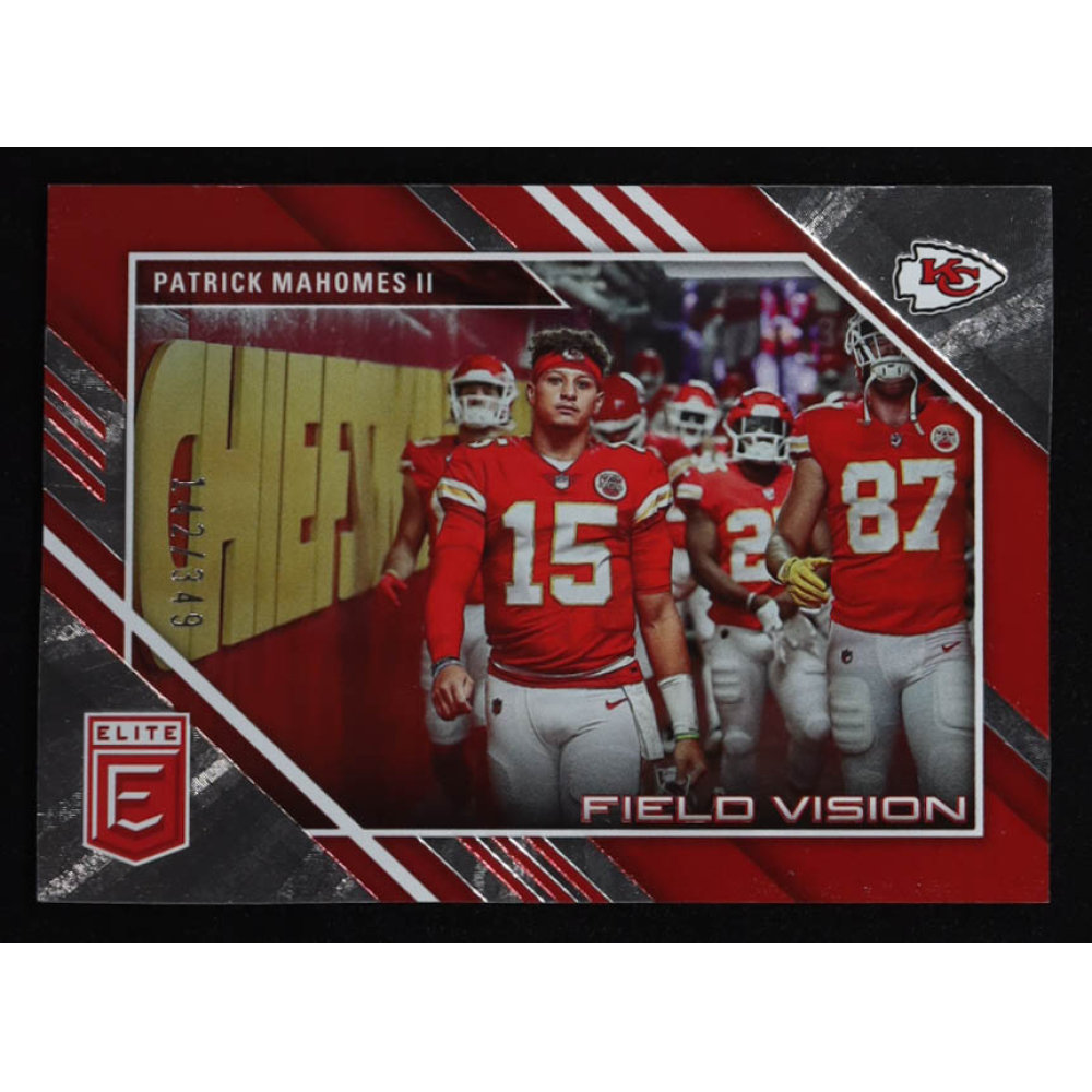 Patrick Mahomes II  2023 Elite Field Vision #5 #142/349 at PristineAuction.com