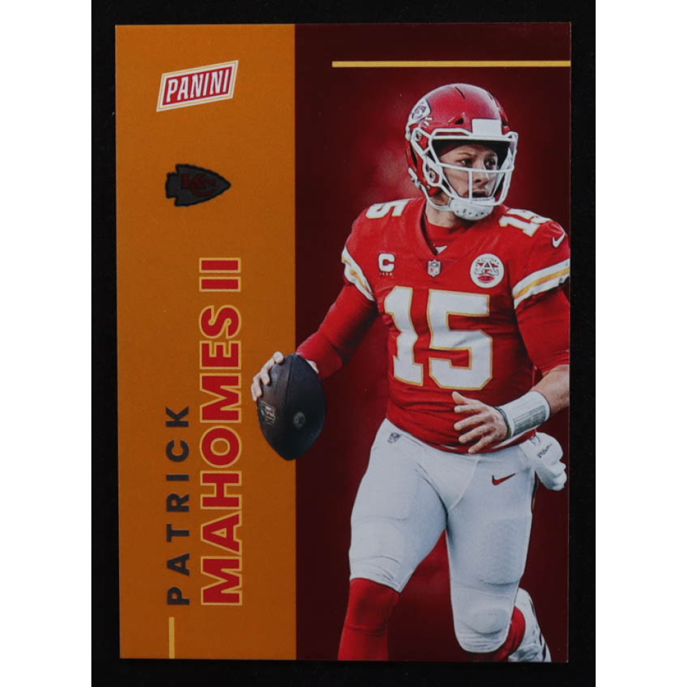 Patrick Mahomes II 2022 Panini National Convention National Inserts Orange #N2 #101/199 at PristineAuction.com