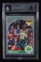 Shawn Kemp Signed 1990-91 Hoops #279 RC (BGS) at PristineAuction.com