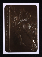 Michael Jordan 1997 Fleer 23KT Gold White Border / '86-87 Fleer Sticker at PristineAuction.com