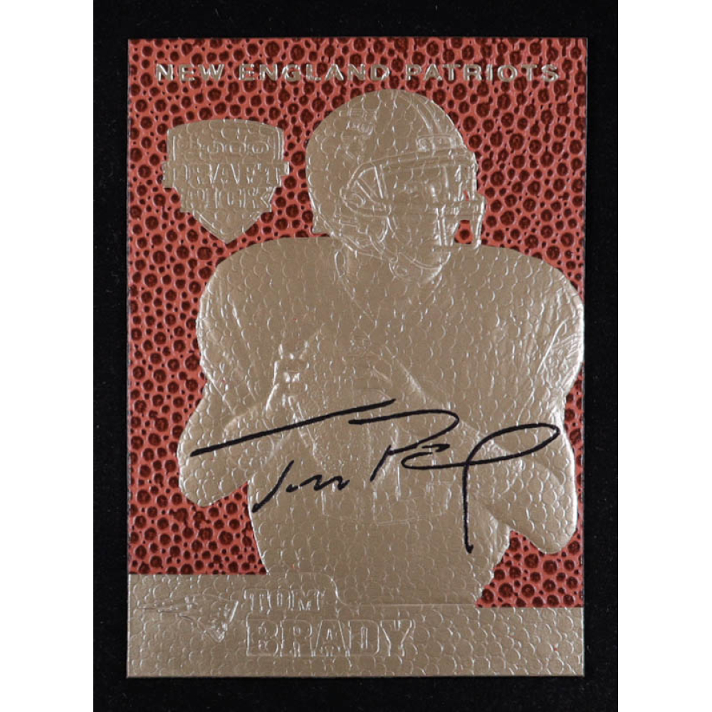 Tom Brady 2006 Merrick Mint Feel the Game 23KT Gold Card at PristineAuction.com
