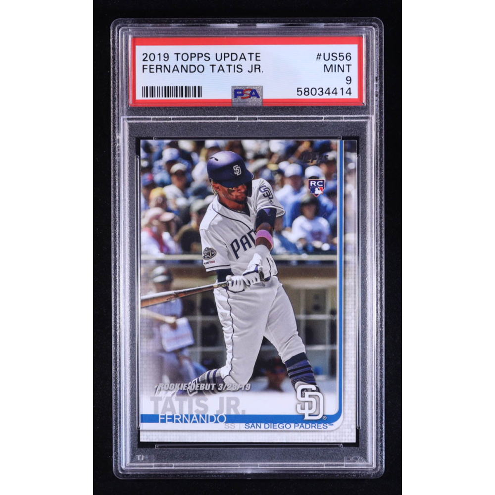 Fernando Tatis Jr. 2019 Topps Update #US56 RD RC (PSA 9) at PristineAuction.com