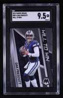 Dak Prescott 2022 Panini Mosaic Will to Win #9 (SGC 9.5) at PristineAuction.com