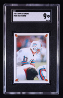 Dan Marino 1987 Topps Stickers #220 (SGC 9) at PristineAuction.com