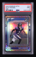 Nate Wiggins 2024 Donruss Optic Fire #281 RR RC (PSA 9) at PristineAuction.com