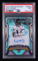Nate Wiggins 2024 Topps Resurgence Resurgence Rookie Signatures Aqua Surge #RRSNW #098/249 RC (PSA 9) at PristineAuction.com