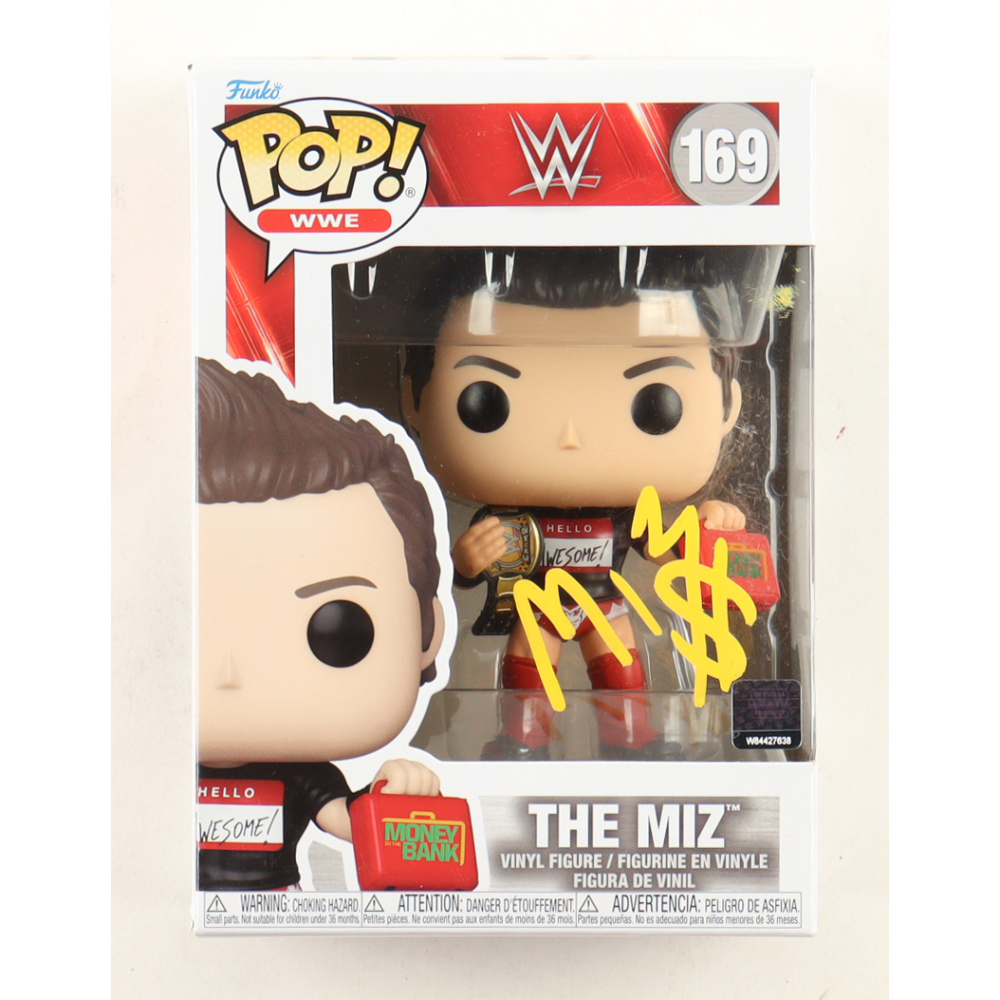 The Miz Signed WWE #169 Funko Pop! Vinyl Figure (Beckett) at PristineAuction.com