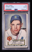 Johnny Lipon 1952 Topps #89 (PSA 2) at PristineAuction.com