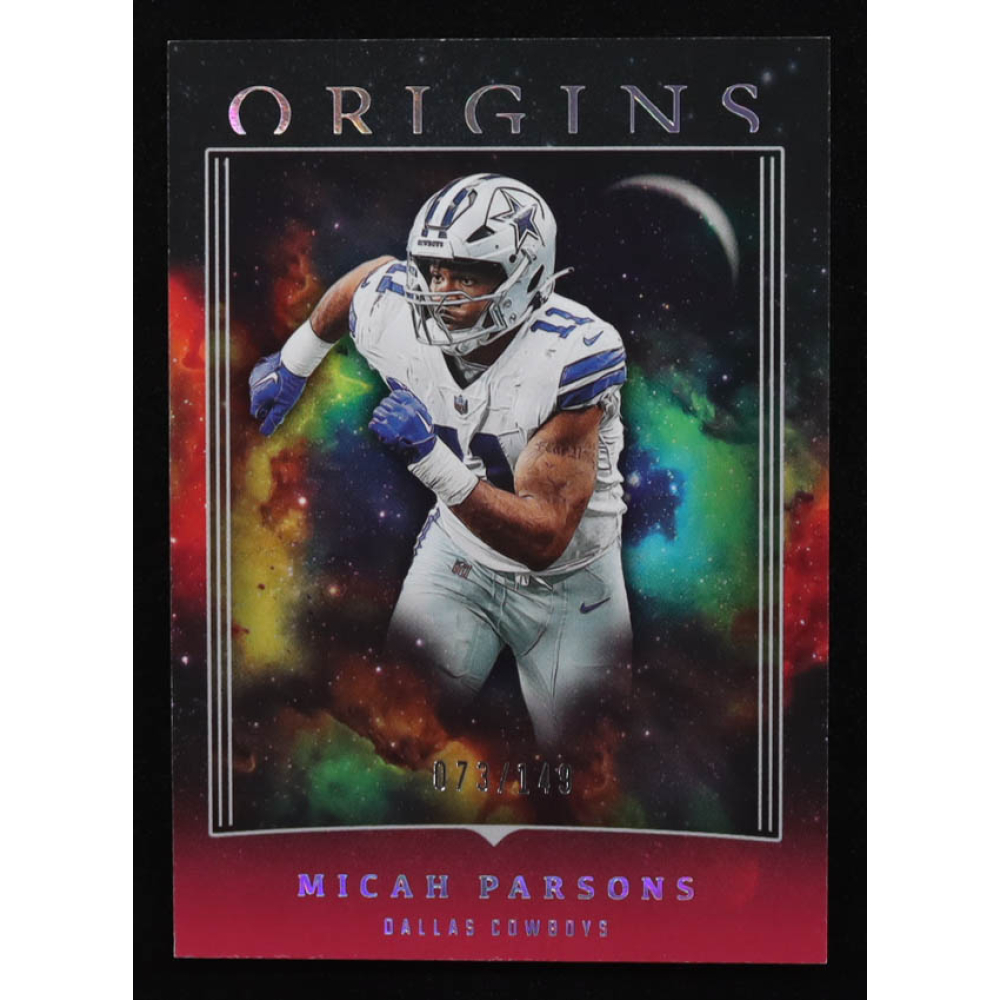 Micah Parsons 2023 Panini Origins Red #27 #073/149 at PristineAuction.com