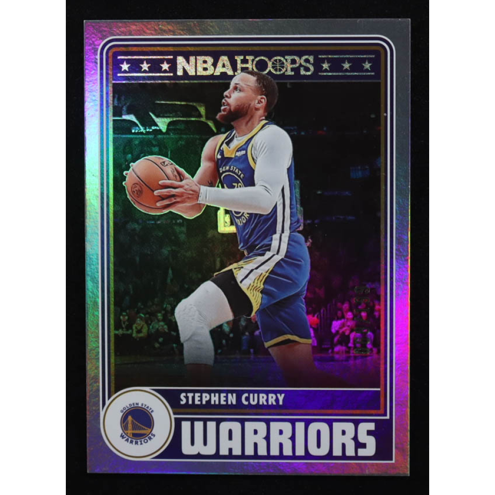Stephen Curry 2023-24 Hoops Silver #292 #068/199 at PristineAuction.com