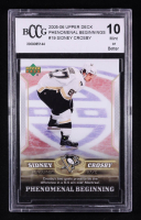 Sidney Crosby 2005-06 Upper Deck Phenomenal Beginnings #19 RC (BCCG 10) at PristineAuction.com