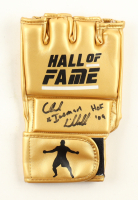 Chuck "The Iceman" Liddell Signed Hall Of Fame Gold Glove inscribed "HOF '09" (PSA) at PristineAuction.com