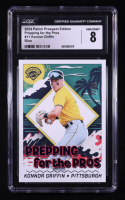 Konnor Griffin 2024 Panini Prospect Edition Prepping for the Pros Blue #11 #27/99 RC (CGC 8) at PristineAuction.com