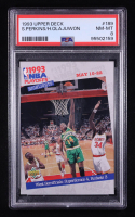 Sam Perkins / Hakeem Olajuwon 1993-94 Upper Deck #189 PO (PSA 8) at PristineAuction.com