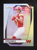 Jayden Daniels 2024 Panini Prizm Prizms Silver #347 RC at PristineAuction.com