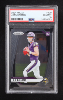 JJ McCarthy 2024 Panini Prizm #400 RC (PSA 10) at PristineAuction.com