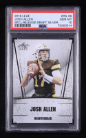 Josh Allen 2018 Leaf Special Release Draft Silver #DS06 RC (PSA 10) at PristineAuction.com