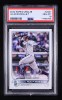 Julio Rodriguez 2022 Topps Update #US97 RD RC (PSA 10) at PristineAuction.com
