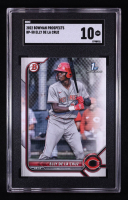 Elly De La Cruz 2022 Bowman Prospects #BP50 RC (SGC 10) at PristineAuction.com