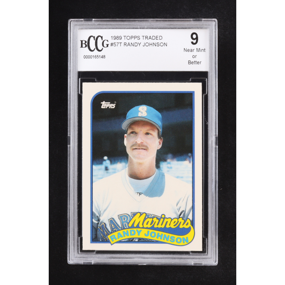 Randy Johnson 1989 Topps Traded #57T RC (BCCG 9) at PristineAuction.com