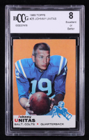 Johnny Unitas 1969 Topps #25 (BCCG 8) at PristineAuction.com