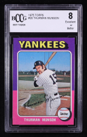 Thurman Munson 1975 Topps #20 (BCCG 8) at PristineAuction.com