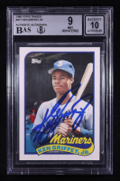 Ken Griffey Jr. Signed 1989 Topps Traded #41T RC (BAS 9 | Autograph Grade 10) at PristineAuction.com