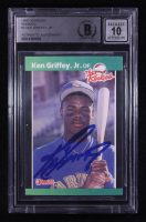 Ken Griffey Jr. Signed 1989 Donruss Rookies #3 RC (BGS | Autograph Grade 10) at PristineAuction.com