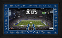 Colts LE 2025 NFL Signature Gridiron Custom Framed Photo at PristineAuction.com