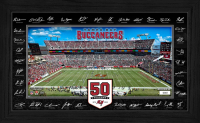Buccaneers LE 2025 NFL Signature Gridiron Custom Framed Photo at PristineAuction.com