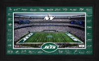 Jets LE 20245NFL Signature Gridiron Custom Framed Photo at PristineAuction.com