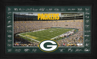 Packers LE 2025 NFL Signature Gridiron Custom Framed Photo at PristineAuction.com