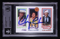 Chevy Chase Signed Custom Trading Card (BGS) at PristineAuction.com