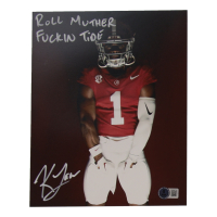 Kendrick Law Signed Alabama Crimson Tide 8x10 Photo Inscribed "Roll Muther F**kin Tide" (Beckett) at PristineAuction.com