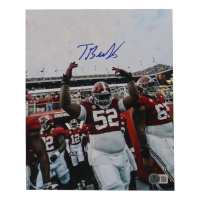 Tyler Booker Signed Alabama Crimson Tide 8x10 Photo (Beckett) at PristineAuction.com
