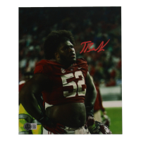 Tyler Booker Signed Alabama Crimson Tide 8x10 Photo (Beckett) at PristineAuction.com