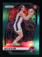 Caitlin Clark 2024 Panini Prizm WNBA Prizms Green #22 RC at PristineAuction.com